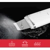 MAXGROOM M-169 ultragarsinis kavitacijos pilingo aparatas su LED šviesos terapija - baltas