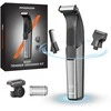 MAXGROOM JK-319 multifunctional trimmer with replaceable tips - juodas