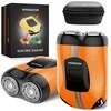 Barzdaskutė MAXGROOM M-501 elektrinis skustuvas – oranžinis