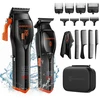 MAXGROOM WF-3908 daugiafunkcinė plaukų kirpimo mašinėlė su kirpimo mašinėle - juodas