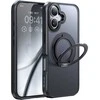 McDodo PC-4930 MagSafe dėklas iPhone 16 su stovu (juodas)