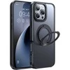 McDodo PC-4933 MagSafe dėklas skirtas iPhone 16 Pro Max su stovu (juodas)
