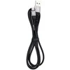 BlueStar USB A tipo į „Lightning“ tipo laidinis laidas „Blue Star“ 2,4A su pyne 1,2 m TFK-DC-003 juodas