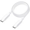BlueStar Blue Star duomenų kabelis / laidas – greitas įkrovimas iš USB C į USB C 3A (Standartinis PD).
