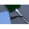 BlueStar USB A tipo į „Lightning“ tipo maitinimas, mėlynas, žvaigždės formos, 2,4A, ECO, 1 m, PJ68-24-2.4 baltas