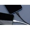 BlueStar USB A tipo į „Lightning“ tipo maitinimas, mėlynas, žvaigždės formos, 2,4A, ECO, 1 m, PJ68-24-2.4 baltas