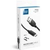 BlueStar USB A į Micro USB laidas Blue Star Lite 3A 1,2 m juodas