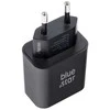 BlueStar Įkroviklis Blue Star (TFB-TC-25W) + "USB-C (Type-C) to "USB-C (Type-C)" (1xUSB-C 25W) juodas
