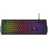 Havit KB866L – žaidimų klaviatūra (juoda/raudona)