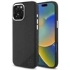 IPHONE 16 PRO Mercedes Silikoninis Tonal Logo Wood Pattern MagSafe (MEHMP16L23SUGDK) dėklas telefonui juodos spalvos