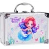 Jokomisiada MERMAIDĖS blizgučių grožio dėklas + dažų rinkinys ZA5586