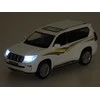 Jokomisiada Metalinis automobilio modelis TOYOTA LAND CRUISER PRADO su šviesa ir garsu visureigis ZA5056