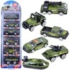 Jokomisiada Metal cars, set WOJSKO 6 pcs, ZA3505