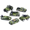 Jokomisiada Metal cars, set WOJSKO 6 pcs, ZA3505