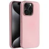 OEM dėklas, skirtas iPhone 15 PRO, metalinės rožinės spalvos