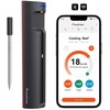 Virtuvinės svarstyklės Metapen Meatmeet Pro smart kitchen thermometer with Bluetooth/WiFi app, grill, orkaitė, smoker - juodas