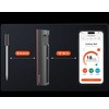 Virtuvinės svarstyklės Metapen Meatmeet Pro smart kitchen thermometer with Bluetooth/WiFi app, grill, orkaitė, smoker - juodas
