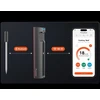 Virtuvinės svarstyklės Wozinsky Meatmeet Pro smart kitchen thermometer with Bluetooth/WiFi app, grill, orkaitė, smoker - juodas