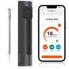 Virtuvinės svarstyklės Retoo „Meatmeet S Pro“ virtuvės termometras su „Bluetooth“ programėle griliams, orkaitėms, rūkykloms – pilkas
