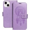 Forcell OEM atverčiamas dėklas, skirtas iPhone 14, Mezzo Book, sapnų gaudyklė, violetinis