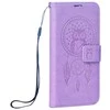 OEM atverčiamas dėklas, skirtas iPhone 16 PLUS, Mezzo Book, sapnų gaudyklė, violetinis