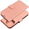 Telefono dėklas Oem MEZZO Book skirtas Iphone 16 Pro, persiko spalvos