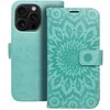 OEM atverčiamas dėklas iPhone 16 PRO Mezzo Book mandala žalias