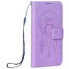 OEM atverčiamas dėklas, skirtas iPhone 17 AIR Mezzo Book, sapnų gaudyklė, violetinis