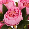 MICA Bouquet of artificial flowers. rose. pink col.. 55 cm