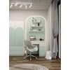 Top E Shop Topeshop Mijas rašomasis stalas DEŠINĖ ARTESO MINT Mint