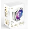 MODECOM Volcano 0C T201 ARGB Processor Oro vėsintuvas 12 cm Baltas