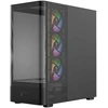 MODECOM Volcano Volcano AQ300 ARGB Midi Juodas