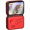Plaion GameBox M3 16bit Pārnēsājamā Retro Spēļu konsole ar 900 spēlēm 3'' HD LCD / TV RCA kabelis Sarkans