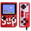 Plaion GameBox R2 8bit Portatīvais Retro Spēļu konsole ar 400 spēlēm 3'' LCD ar 1x kontrolieri TV RCA kabelis Sarkans