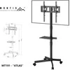 Laikiklis Montis Mobilny uchwyt do TV - MT191 ATLAS 152.4 cm (60")