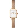 MOTERIŠKAS LAIKRODIS DANIEL WELLINGTON Quadro Mini Melrose 15mm DW00100727 + BOX (zw524c)