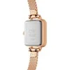 MOTERIŠKAS LAIKRODIS DANIEL WELLINGTON Quadro Mini Melrose 15mm DW00100727 + BOX (zw524c)