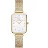 MOTERIŠKAS LAIKRODIS DANIEL WELLINGTON Quadro Lumine Pressed Piano 20mm DW00100582 + DĖŽUTĖ (zw519a)