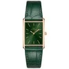 Moteriškas laikrodis DANIEL WELLINGTON surištas krokodilas smaragdinis rožinis auksas 22 mm DW00100694 + DĖŽĖ