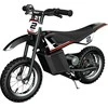 Razor MX125 +DECALS Dirt Bike, ES, juodas, ličio baterija