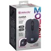 MOUSE DEFENDER GASSA MM-105 RF SILENT Juodas