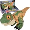 Jokomisiada Movable DINOSAUR Tyrannosaurus Rex Sound + Light Žalias ZA5589