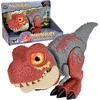 Jokomisiada Movable DINOSAUR Tyrannosaurus Rex Sound + Light Raudonas ZA5589