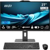 Stacionarus kompiuteris MSI PRO AP272P 14M-496EU Intel Core i5-14400 27inch FHD 2x8GB 512GB M.2 PCIe UMA 802.11 AX + BT 5.3 W11P Juodas