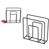 NAPKIN HOLDER Juodas