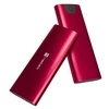 NATEC RHINO M.2 NVME LITE EXTERNAL SSD ENCLOSURE USB-C 3.2 GEN 2 RUBY Raudonas