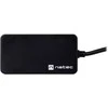 NATEC NHU-1342 Hub USB 3.0 Moth 4-jungtys Juodas