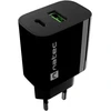 NATEC NUC-2397 mobiliojo įrenginio įkroviklis universalus juodas AC greitasis įkrovimas patalpoms