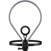 Neck magnetic phone holder Hoco K31 juodas pilka