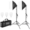 Neewer Softbox apšvietimo rinkinys 10102773 700 W 3 vnt.